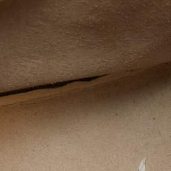 Pre Owned Chloe Cream Leather Small Drew Chain Crossbody Bag