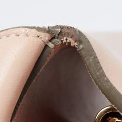 Pre Owned حقيبة كتف  كلوي السي جلد برتقالي مزخرفة بالكريستال متوسطة