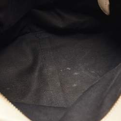 Pre Owned Chloe Beige Leather Medium Paraty Satchel