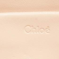 Pre Owned حقيبة كتف كلوي ألسي جلد أحمر صغيرة