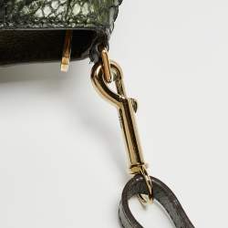 Pre Owned Chloe Green Python and Leather Ethel Tote
