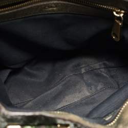 Pre Owned Chloe Green Python and Leather Ethel Tote