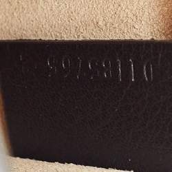 Pre Owned Chloe Black Leather Small Nile Bracelet Bag