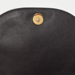 Pre Owned Chloe Black Leather Small Nile Bracelet Bag