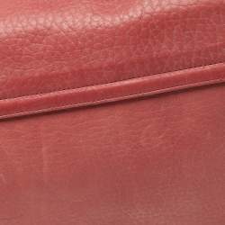 Pre Owned Chloe Pink Leather Medium Sally Shoulder Bag