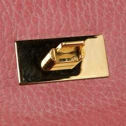 Pre Owned Chloe Pink Leather Medium Sally Shoulder Bag