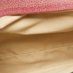 Pre Owned Chloe Pink Leather Medium Sally Shoulder Bag