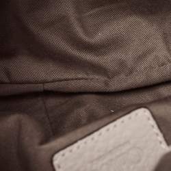 Pre Owned Chloé Grey Leather Medium Marcie Satchel