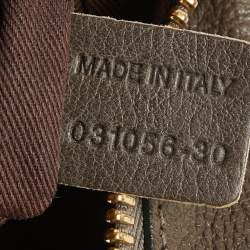 Pre Owned Chloe Brown Leather Medium Paraty Satchel