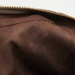 Pre Owned Chloe Brown Leather Medium Paraty Satchel