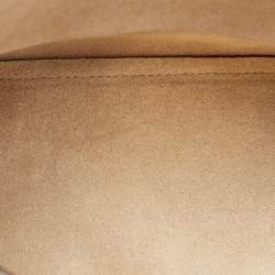 Pre Owned Chloe Dark Purple Leather Large Drew Shoulder Bag