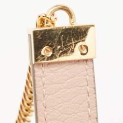 Pre Owned Chloe Rose Poudre Leather Large Drew Shoulder Bag