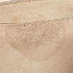 Pre Owned Chloe Rose Poudre Leather Large Drew Shoulder Bag