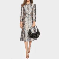 مملوكة مسبقًا Chloe Black Canvas Beaded Bracelet Hobo 