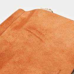 Pre Owned حقيبة كتف كلوي فاي سويدي وجلد بني متوسطة