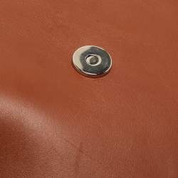 Pre Owned حقيبة كتف كلوي فاي سويدي وجلد بني متوسطة