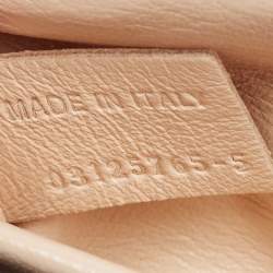 Pre Owned Chloé Brown Python Small Elsie Shoulder Bag