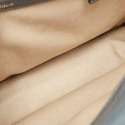 Pre Owned Chloe Blue Leather Medium Sally Shoulder Bag