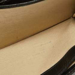 Chloe Black Leather Logo Continental Wallet