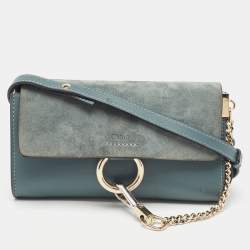 Chloe faye bag blue sale