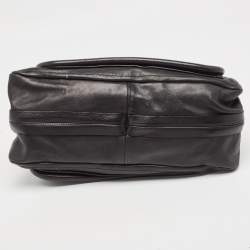 Pre Owned Chloe Black Leather Medium Paraty Satchel