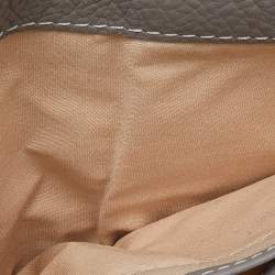 Chloe Grey Leather Marcie Compact Wallet