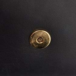 Pre Owned Chloe Black Leather Drew Bijou Clutch
