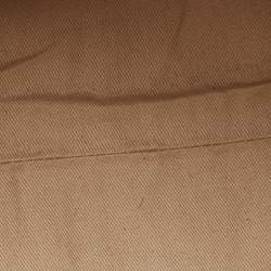 Chloe Red/Brown Leather Buckle Duffel Bag