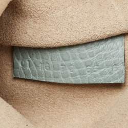 Pre Owned Chloe Two Tone Leather Large Drew Shoulder Bag