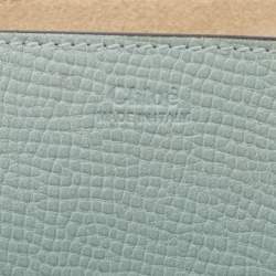 Pre Owned Chloe Two Tone Leather Large Drew Shoulder Bag