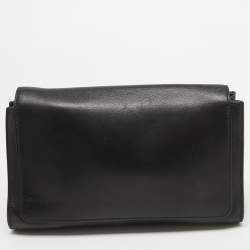 Chloe Black Leather Small Elle Clutch