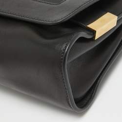 Chloe Black Leather Small Elle Clutch