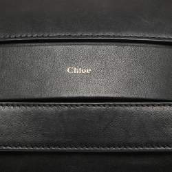 Chloe Black Leather Small Elle Clutch