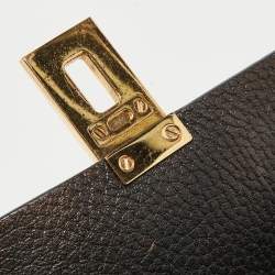 Pre Owned Chloe Black Leather Medium Drew Shoulder Bag