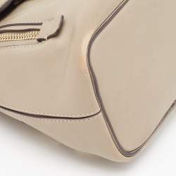 Chloe Grey Leather and Suede Faye Backpack