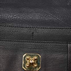 Chloe Black Leather Elsie Continental Wallet