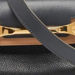 Pre Owned حقيبة كروس كلوي كروس ميني كلير جلد ثلاثية الألوان