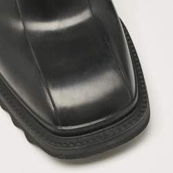 Pre Owned Chloe Black Rubber Betty Rain Boots Size 41