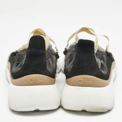 Chloe Black Leather Sonnie Ballerina Sneakers Size 36