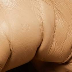 Pre Owned Chloe Tricolor Suede and Mesh Sonnie Sneakers Size 39