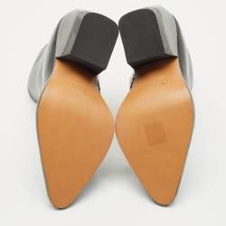 Pre Owned Chloe Black Leather Rylee Ankle Boots Size 34.5