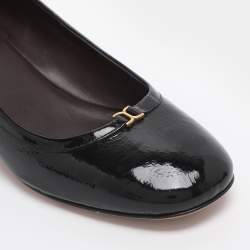 مملوكة مسبقًا Chloe Marcie Size 36 Black Patent Leather Pumps