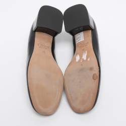 مملوكة مسبقًا Chloe Marcie Size 36 Black Patent Leather Pumps