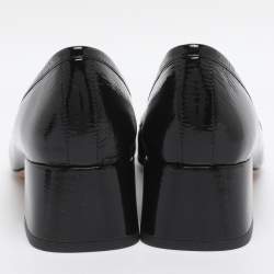 مملوكة مسبقًا Chloe Marcie Size 36 Black Patent Leather Pumps
