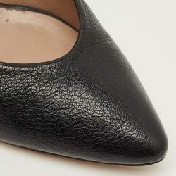 Pre Owned Chloe Beckie Size 41 Black Leather Pointed Toe Pumps