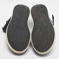 Pre Owned Chloe Lilli Size 39 Black Fabric and Nylon Platform Sandals