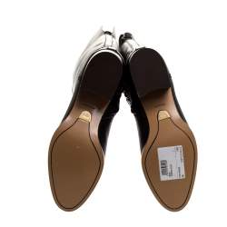 Pre Owned Chloe Black Leather Over the Knee Boots Size 36