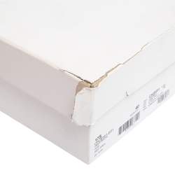 Pre Owned بوت كاحل كلوي سويدي بيج بمقدمة مفتوحة وكعب مربع سميك مقاس 40