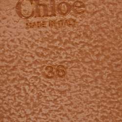  Chloe Multicolor Fabric Kerenn Kilim Rug Flat Slides Size 36