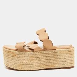 Chloé lauren ankle hot sale wrap espadrilles